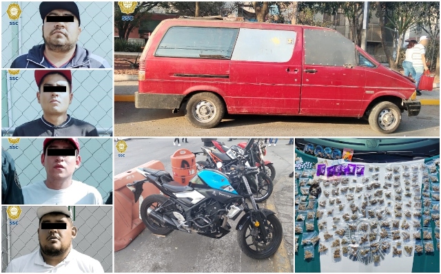 Uno de los detenidos cuenta con un ingreso al Sistema Penitenciario.