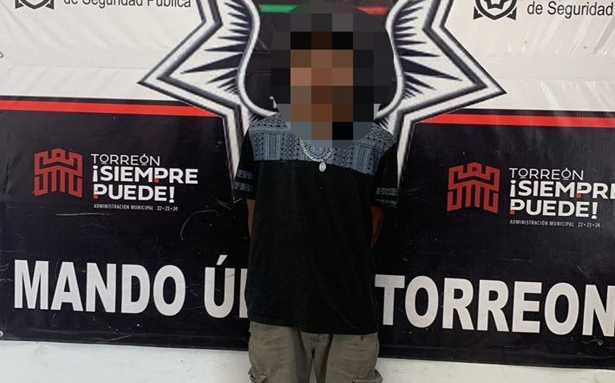 Hombres son detenidos tras alterar el orden público y les encuentran droga en Torreón .