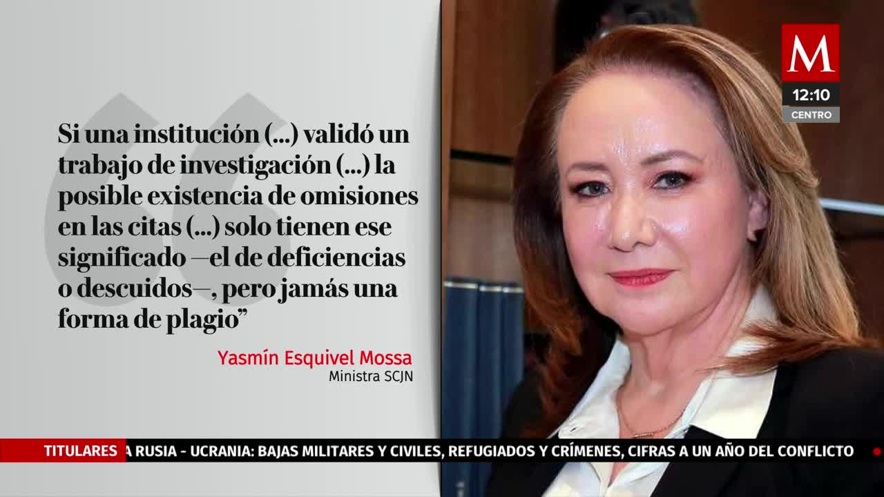 De acuerdo con investigación de 'El País', Yasmín Esquivel habría plagiado tesis de doctorado