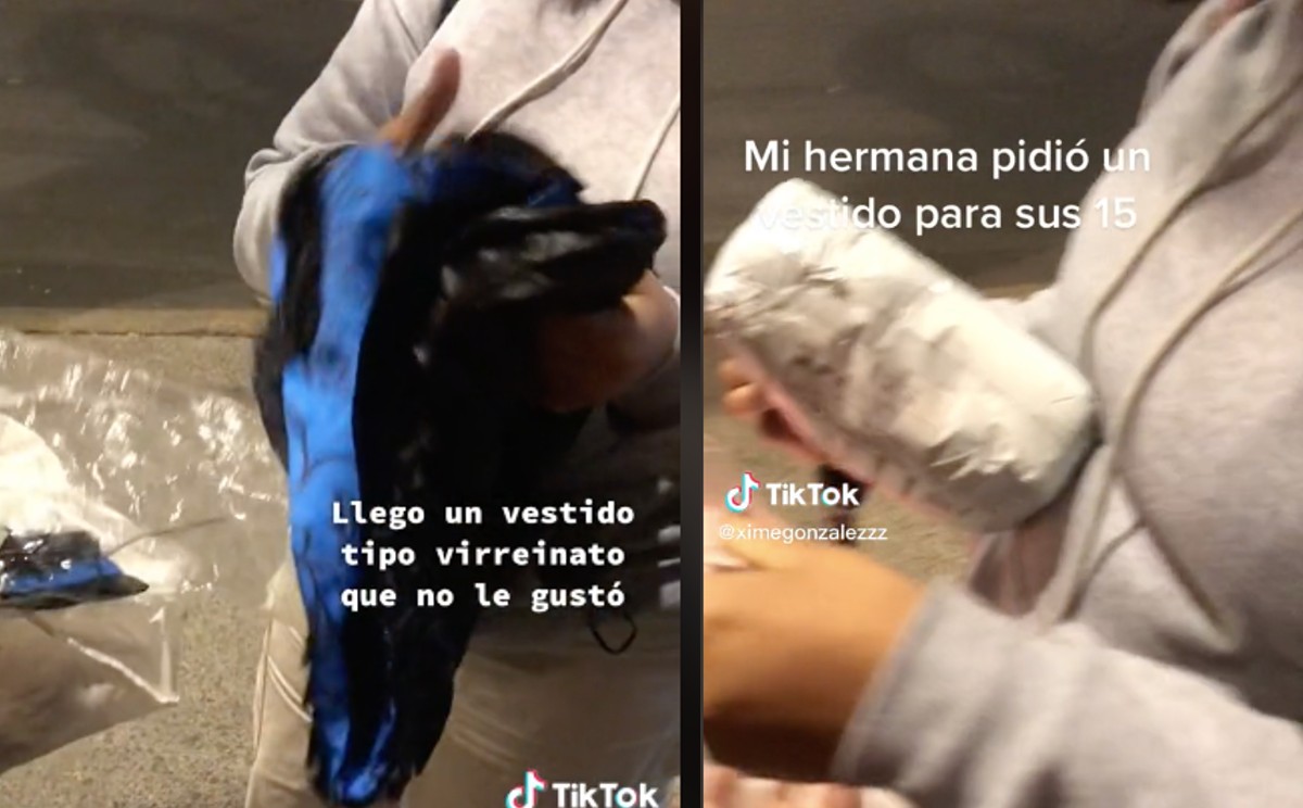 Quinceañera recibe decepcionante vestido. | ESPECIAL