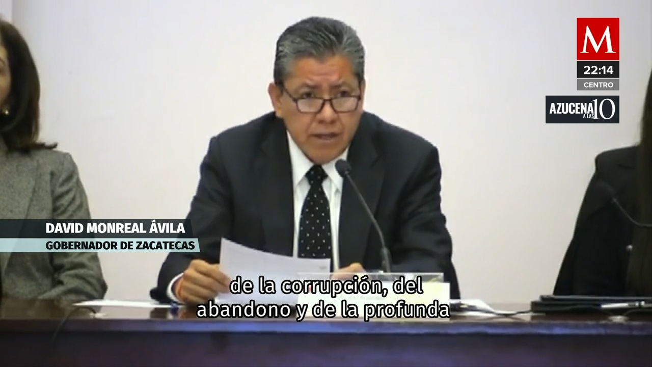 David Monreal presenta nueva estrategia de seguridad