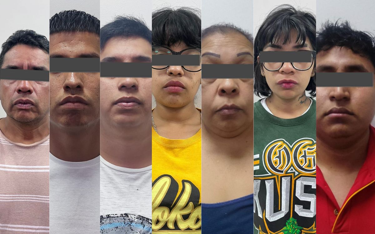 Entre los detenidos, hay una joven de 18 años de edad.