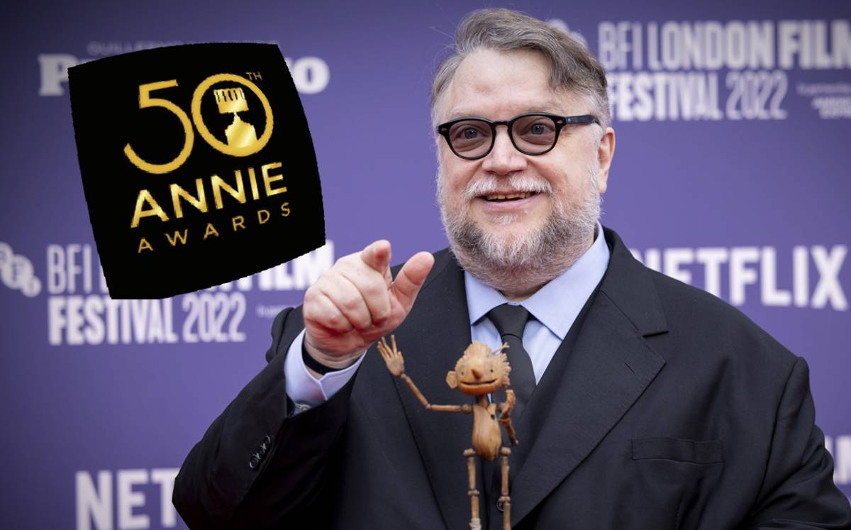 Guillermo del Toro recibe Premio Annie por Pinocho