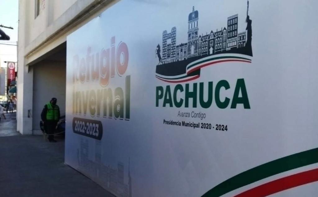 La sede del refugio invernal en la colonia Morelos de Pachuca. (Elizabeth Hernández)