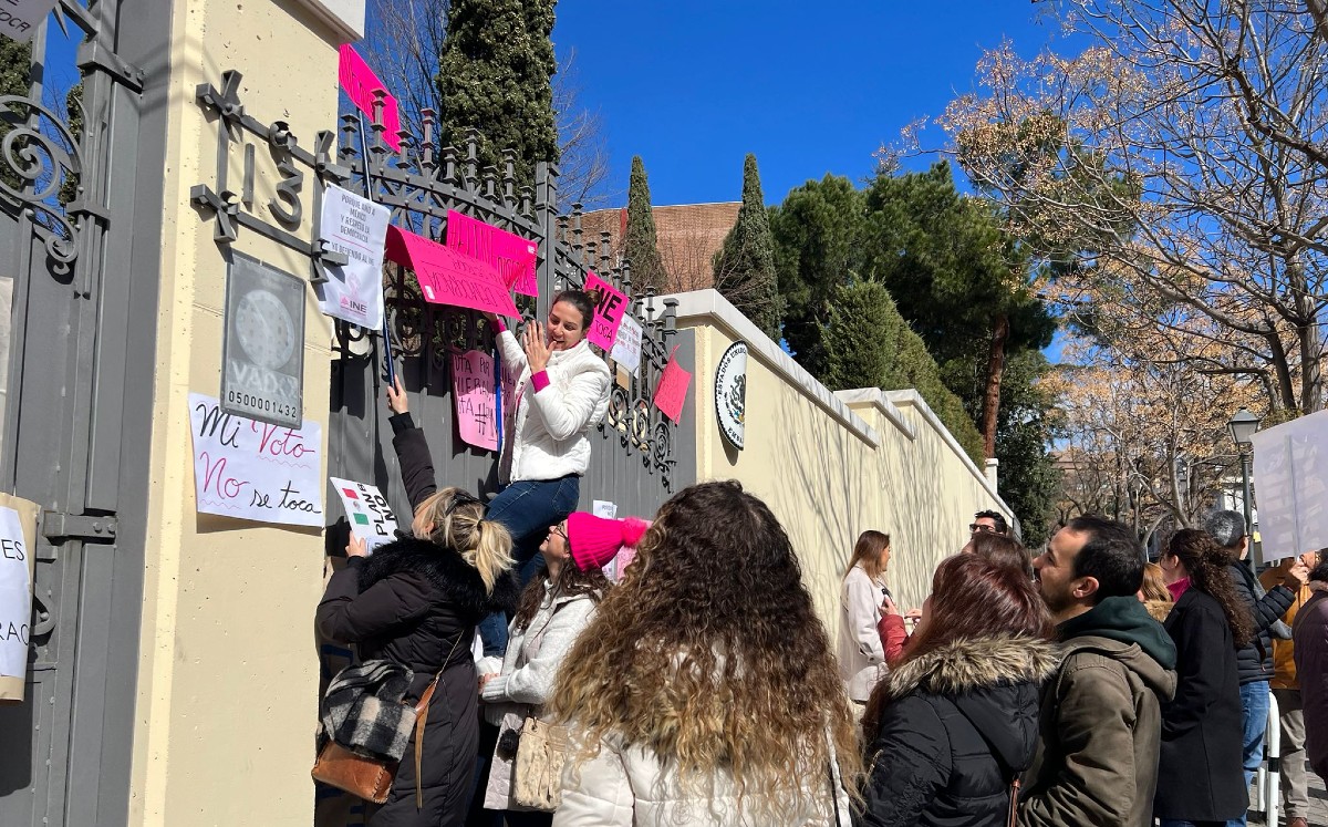 Protesta en defensa del INE en Madrid | José Antonio López