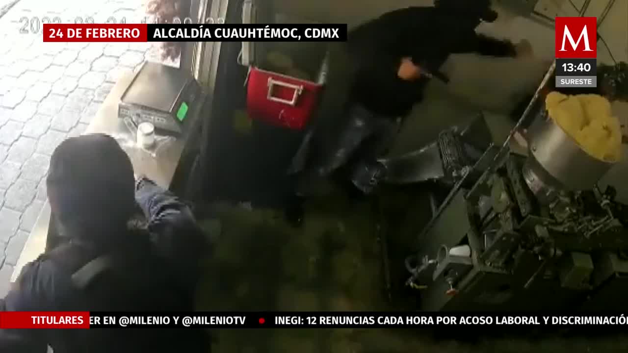 Amenazan y asaltan tortillería en alcaldía Cuauhtémoc