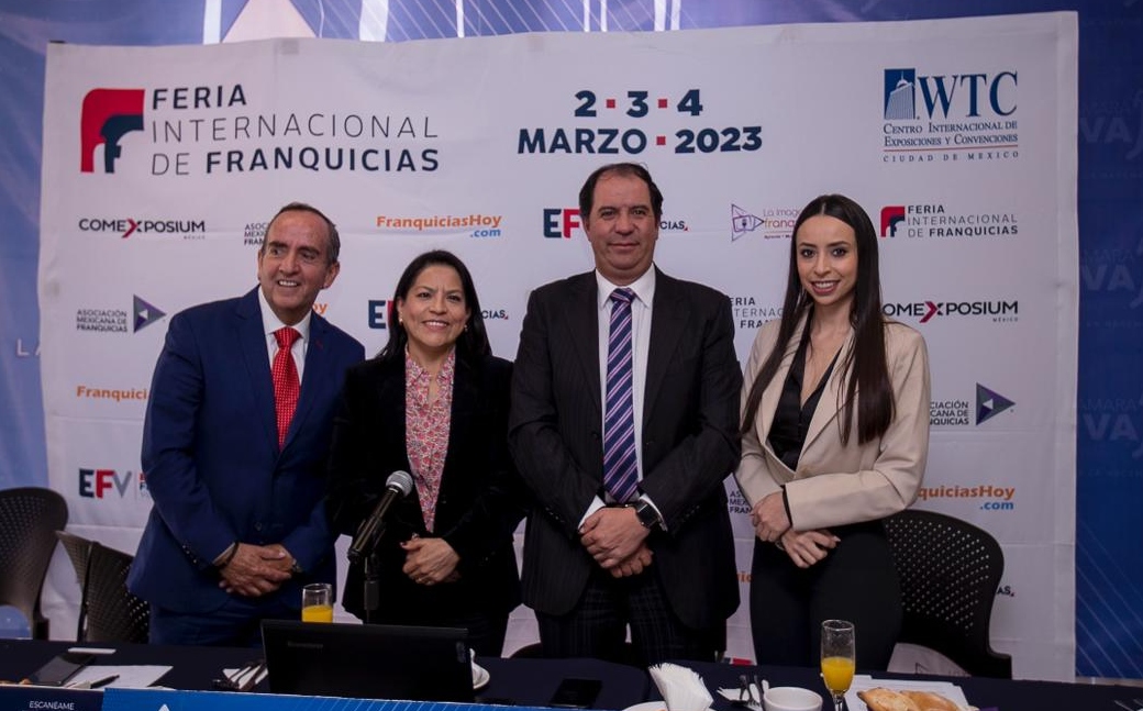Anuncian Feria Internacional de Franquicias 2023, en Edomex hay alrededor de 350 marcas. Alondra Ávila