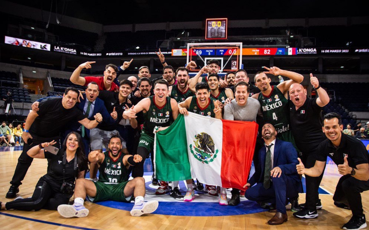 Confianza en la selección mexicana de basquetbol previo al mundial (Twitter: @omarquintero_11)
