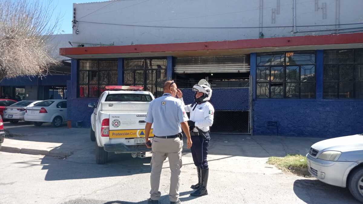 Dos trabajadores resultaron con heridas. (Milenio Digital)