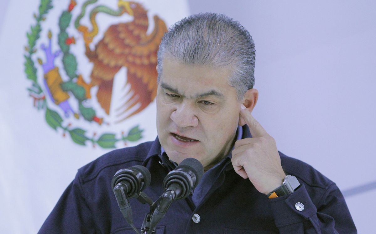 Gobernador de Coahuila, Miguel Ángel Riquelme Solís. (Manuel Guadarrama)