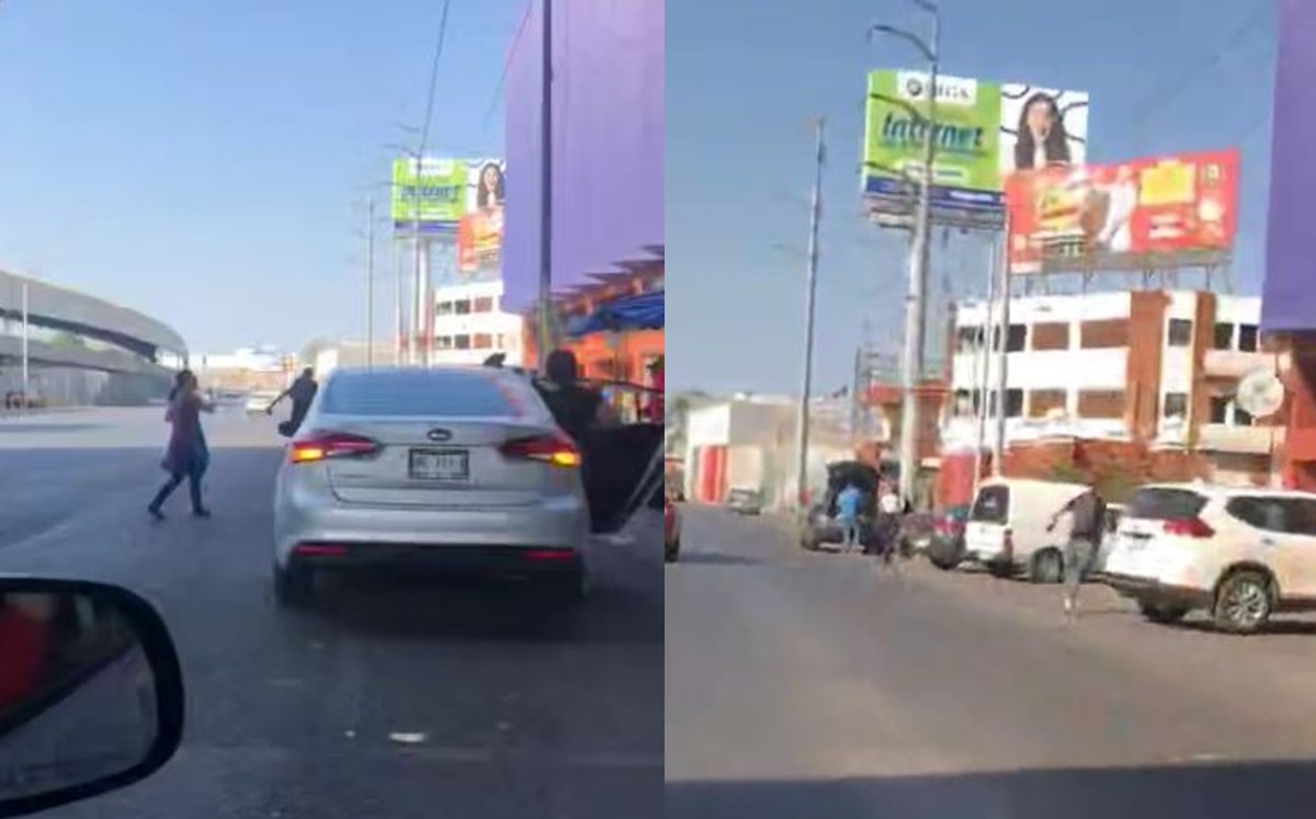 Los hechos sucedieron en el cruce de la avenida Colón y Alfonso Reyes en el Centro de Monterrey | Especial
