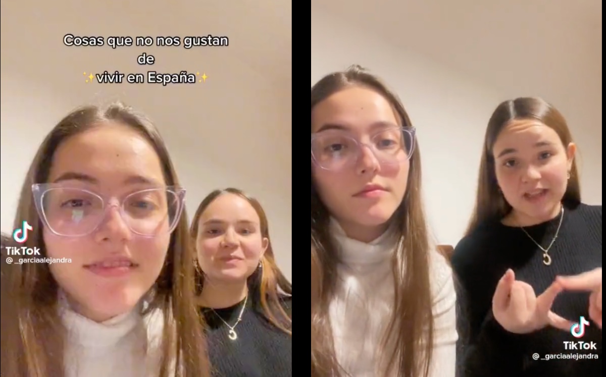 Las jóvenes borraron la cuenta de TikTok donde subieron el polémico video | ESPECIAL