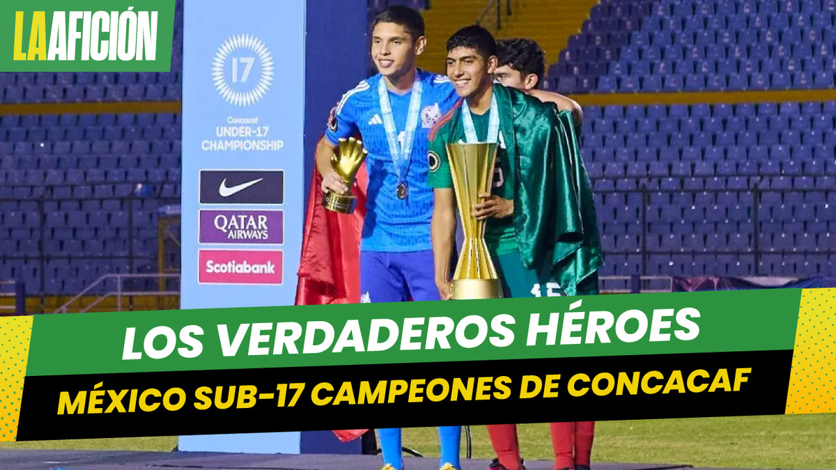 La Selección Mexicana Sub-17 vence a Estados Unidos y es campeón de Concacaf