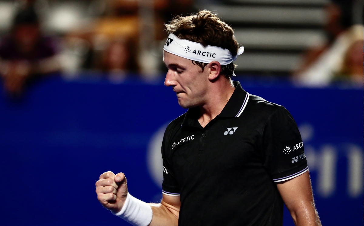 Casper Ruud avanza a segunda ronda del Abierto Mexicano de Tenis 2023 (Cortesía AMT)