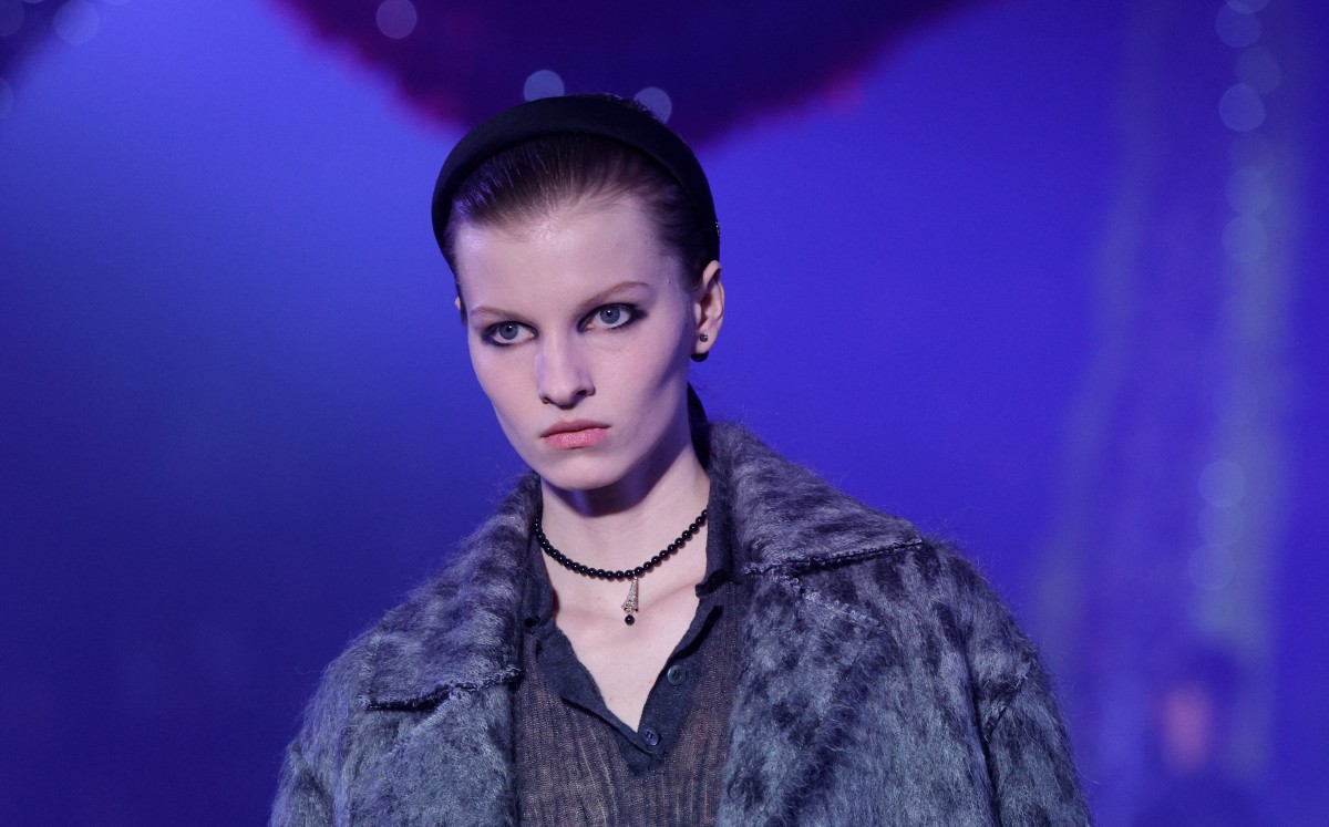 Desfile de Dior en la Semana de la Moda de París (AFP).