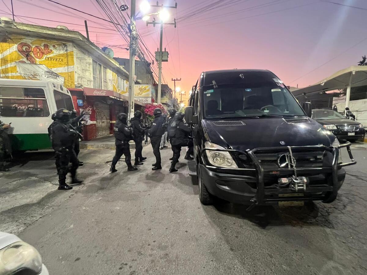 En el operativo participó también la Sedena y Guardia Nacional.