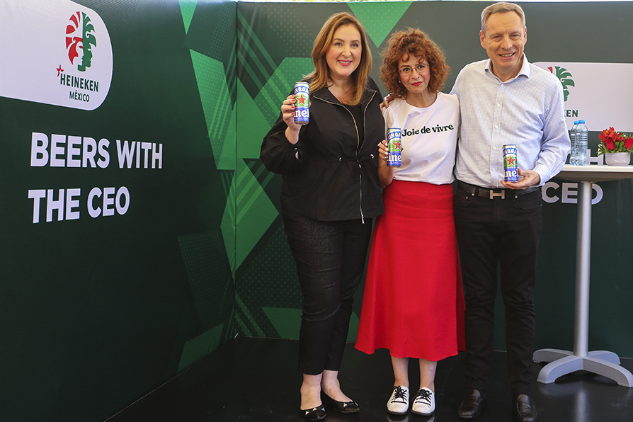Guillaume Duvedier, CEO de Heineken México.│Jorge Carballo