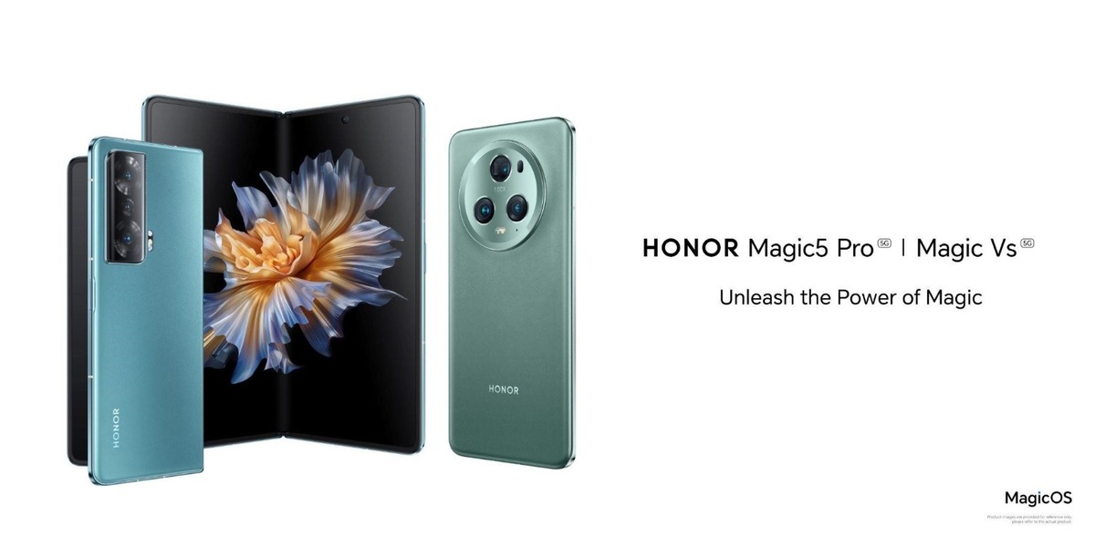 HONOR Magic5 Series y el HONOR Magic Vs son los últimos integrantes en unirse a la gama HONOR Magic Series (Cortesía).