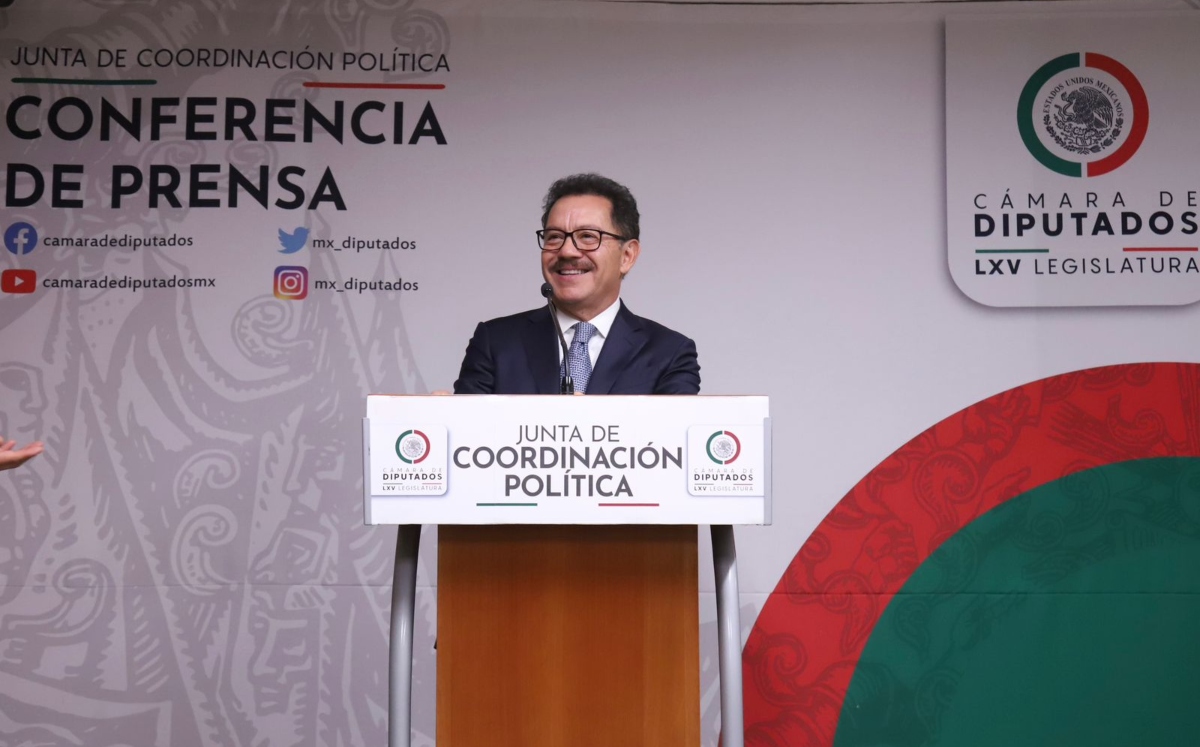 Líder de Morena en el Palacio de San Lázaro, Ignacio Mier | Especial