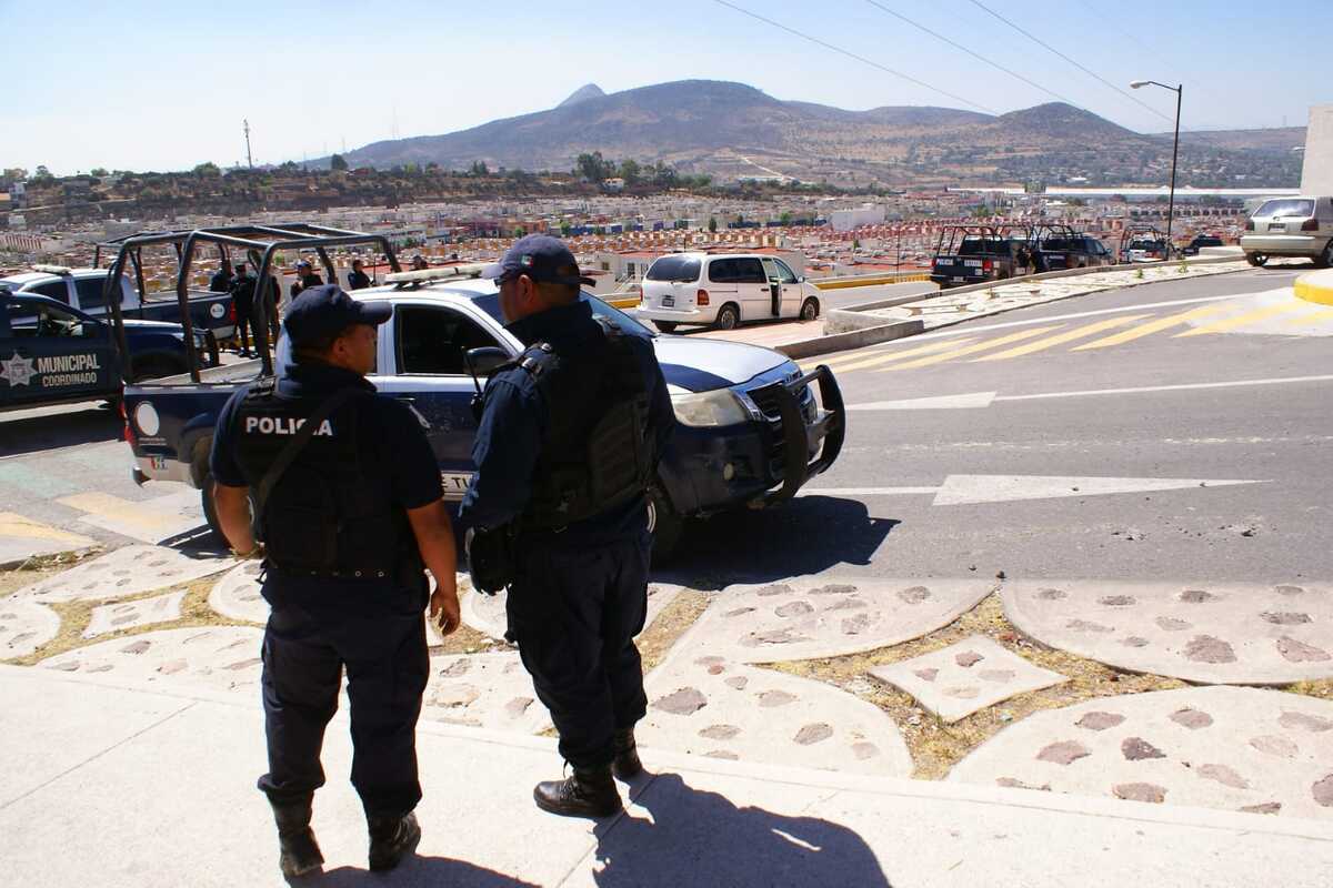 La policía municipal de Atotonilco de Tula continúa dentro del programa Mando Coordinado. (Francisco Villeda)