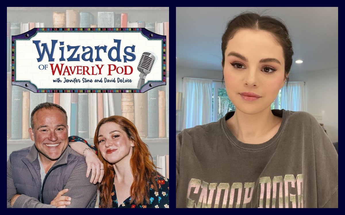Selena Gomez en Wizards of Waverly POD/ @selenagomez y @wizardspod