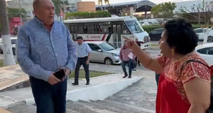Acusó de traidor a Rubén Moreira. (Nancy González Domínguez)