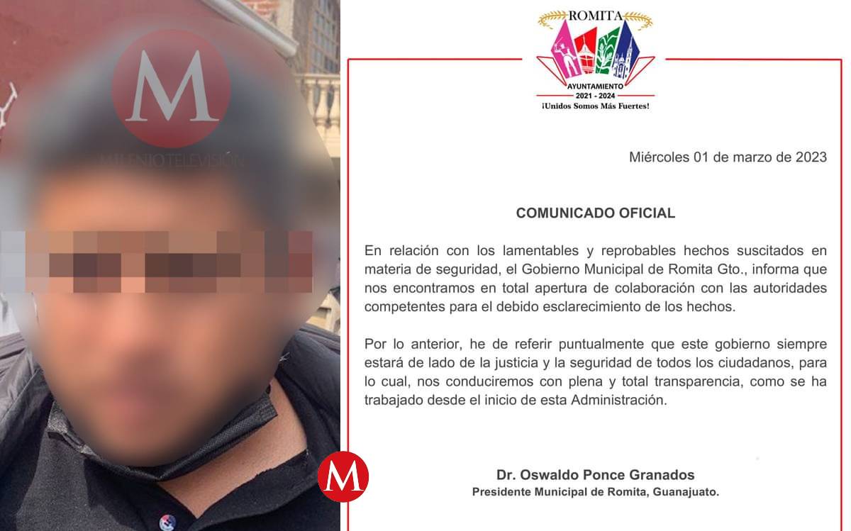 Alcalde de Romita se compromete a colaborar en investigaciones de jefe de policía