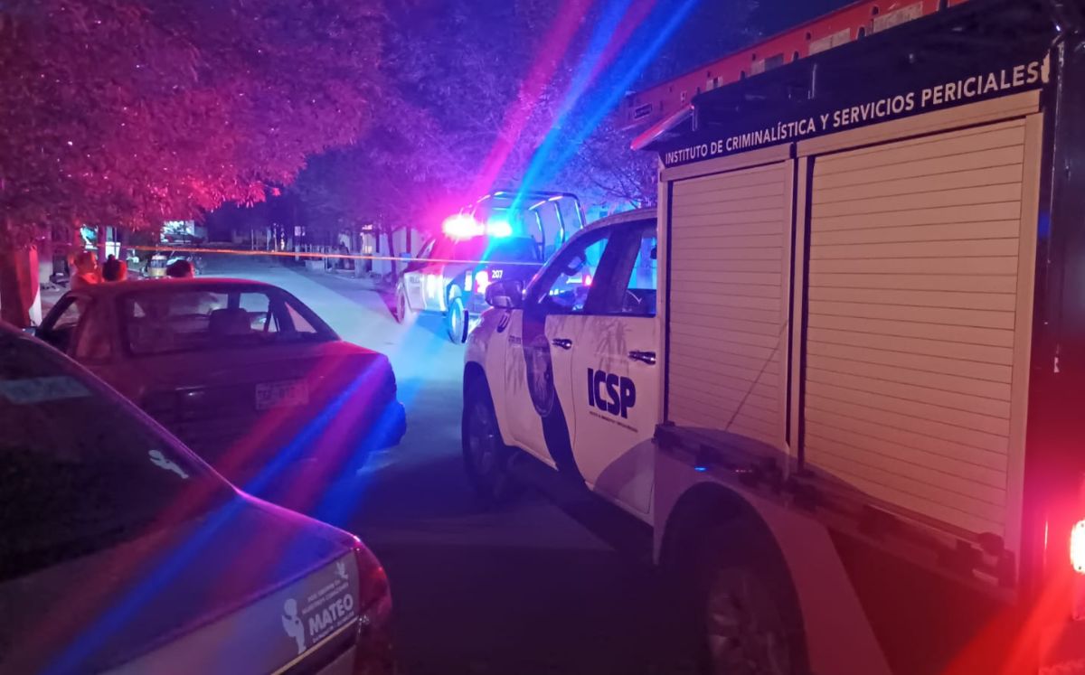 La ejecución sucedió en la calle Desierto de Ordos. Israel Santacruz