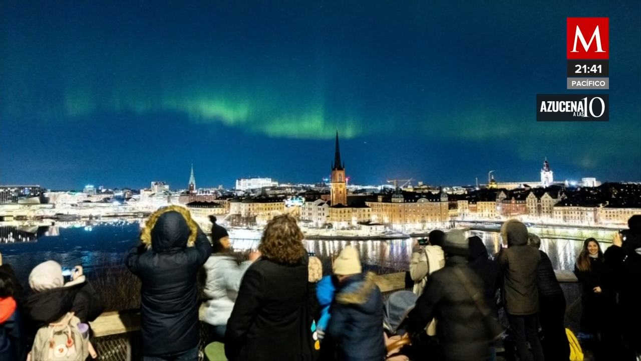 El cielo de Europa se pinta con auroras boreales