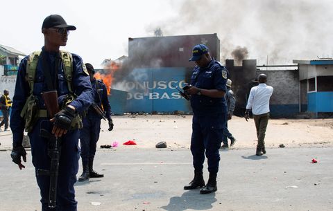 La policía en República Democrática del Congo. | Reuters