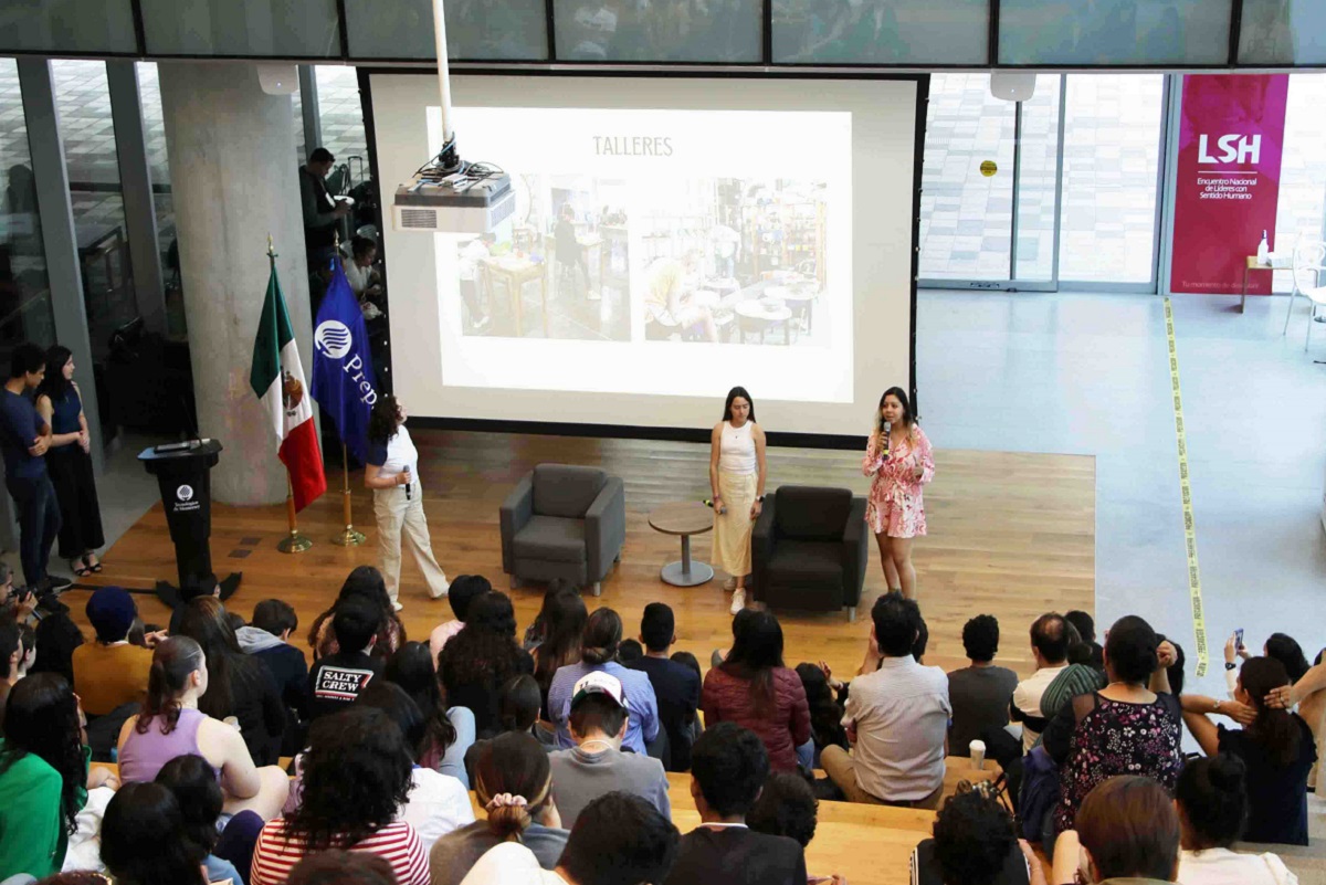 PrepaTec Laguna fue representado por el proyecto Tilmatli, el cual abordó la temática de Medio Ambiente. (cortesía)