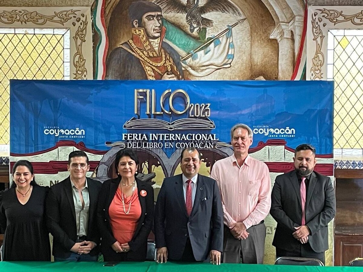 Se presentó FILCO 2023, que se realizará del 24 de marzo al 2 de abril en el Jardín Hidalgo del Centro de Coyoacán. (Foto: Especial)