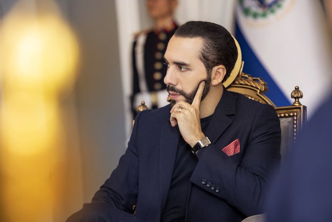 El presidente de El Salvador, Nayib Bukele. (Tomada de @nayibbukele)