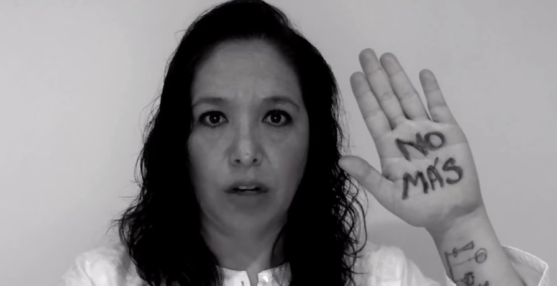 Campaña "No más". (Twitter)