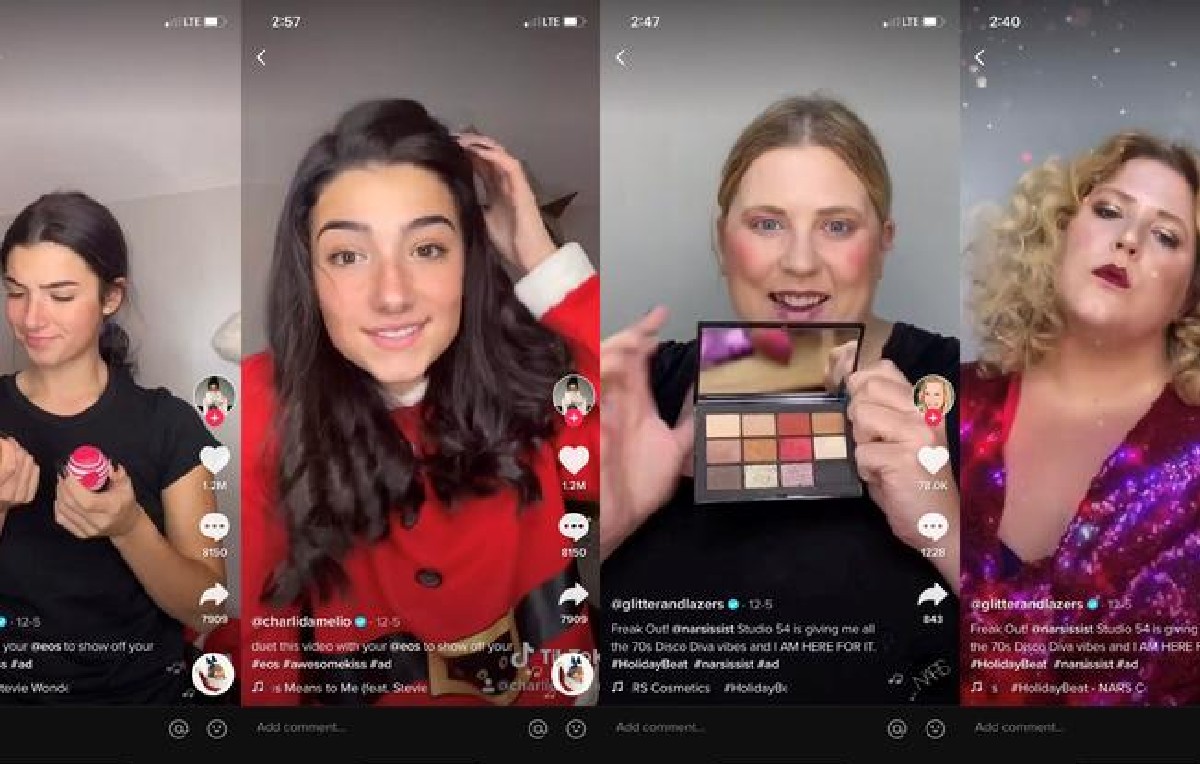 Creadoras de contenido de TikTok (Reuters)