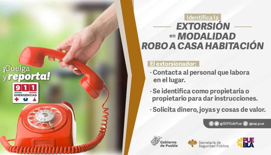 Delitos de extorsión. (Elizabeth Guzmán)
