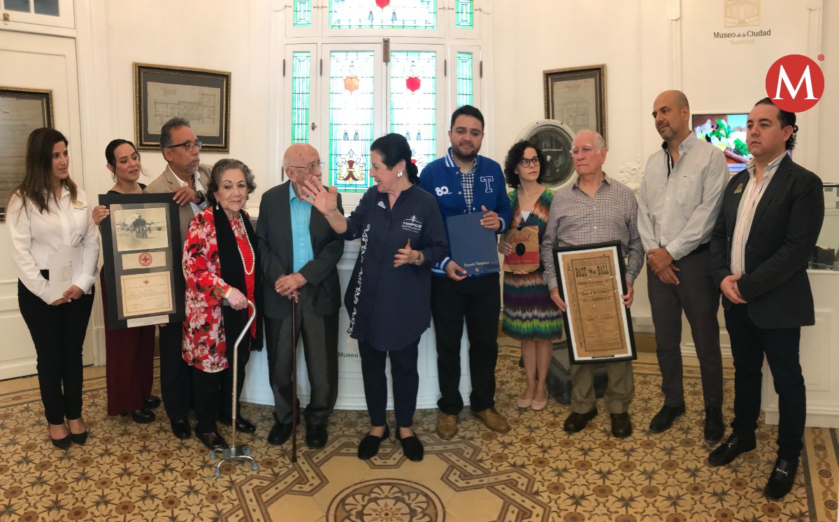 Donan artículos al Museo de Tampico. (Cortesía)