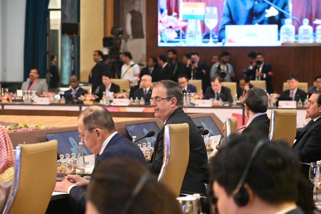 Ebrard participó en reunión del G20. (Cortesía)