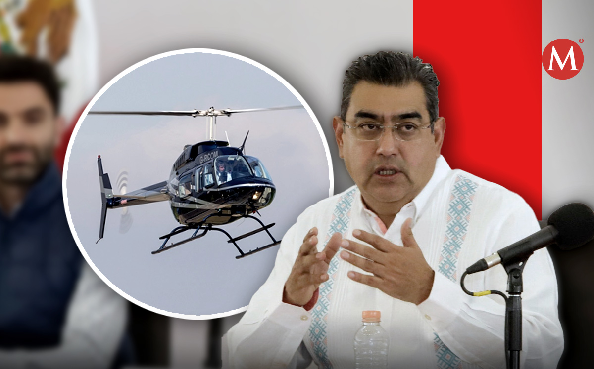 Gobernador de Puebla anuncia que retomará los viajes en helicóptero