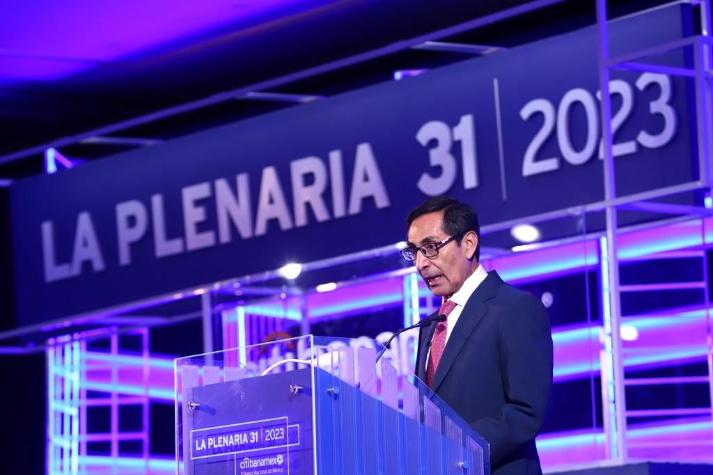 El secretario Rogelio Ramírez de la O participó en la Plenaria 31 / 2023 de Citibanamex. (Foto: Especial)