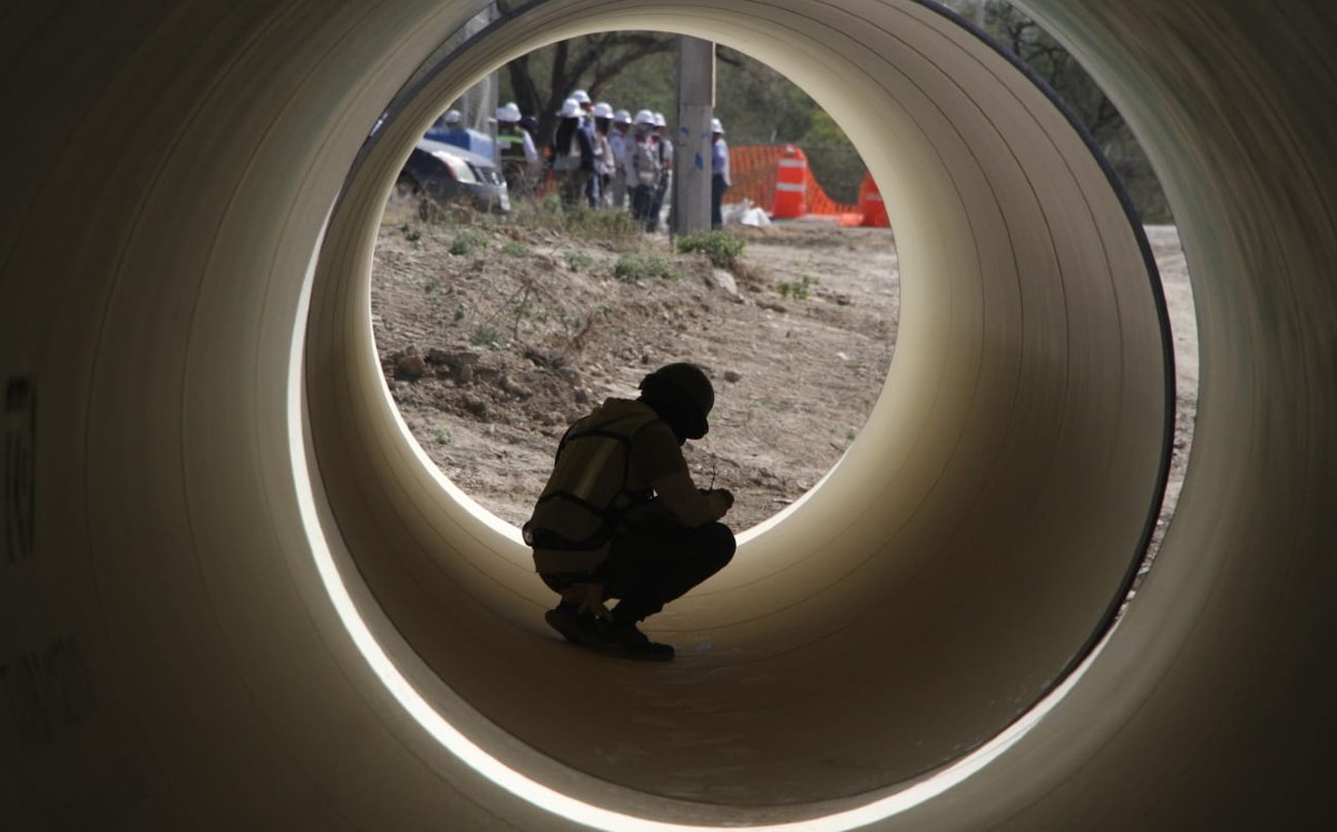 Avances de la construcción del acueducto El Cuchillo ll en Nuevo León | Leonel Rocha