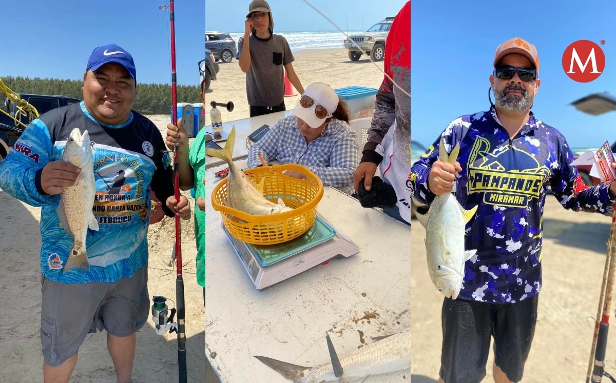 Inicia torneo de pesca playero La Afición Vive la Pesca en Altamira