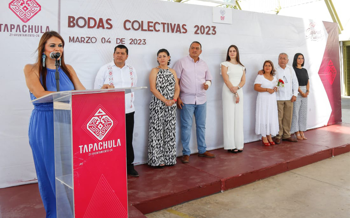 Se realizan bodas masivas en Tapachula, Chiapas | Especial