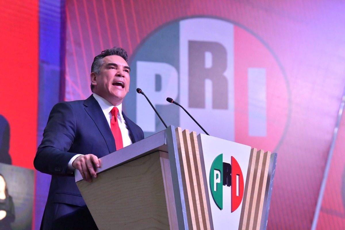 Alejandro Moreno, líder del Partido Revolucionario Institucional | Especial