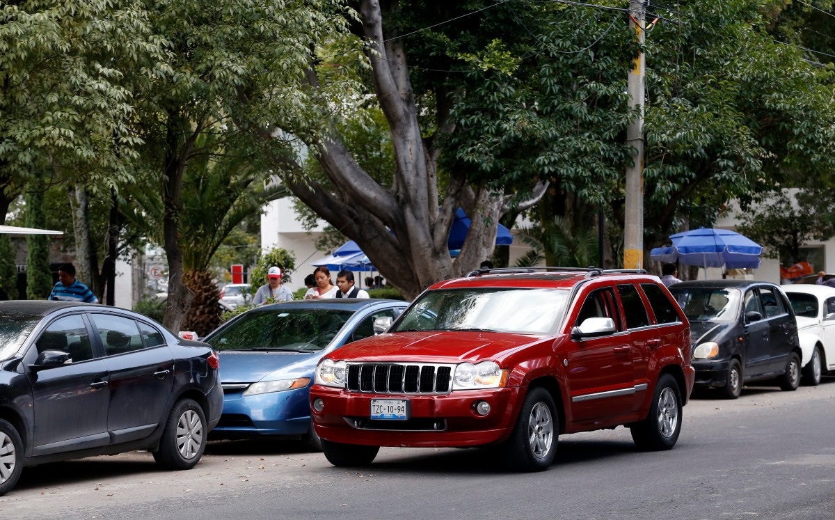 Aspecto de estacionamientos en Puebla | Agencia Enfoque