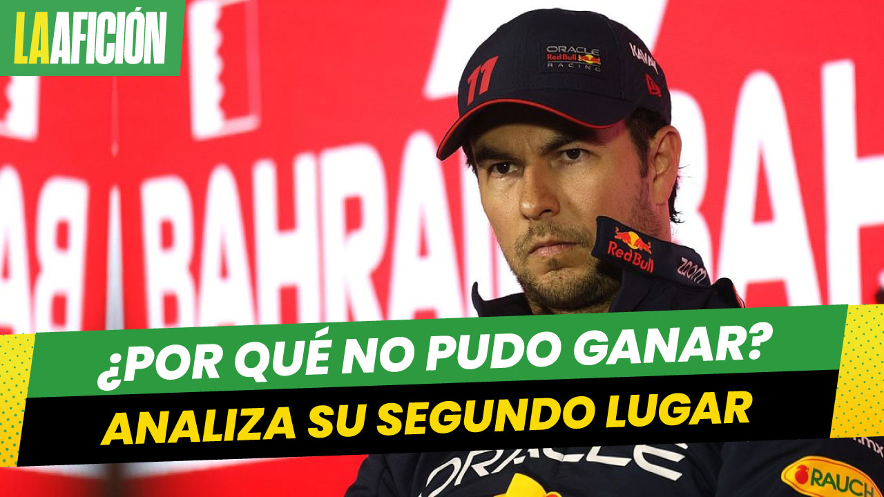 'Checo' Pérez tras GP de Bahréin: La largada me puso fuera de poder pelear con Max
