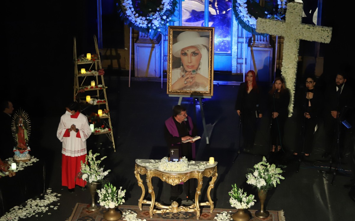 Homenaje a La Tigresa en el teatro Fru Fru (Cuartoscuro).