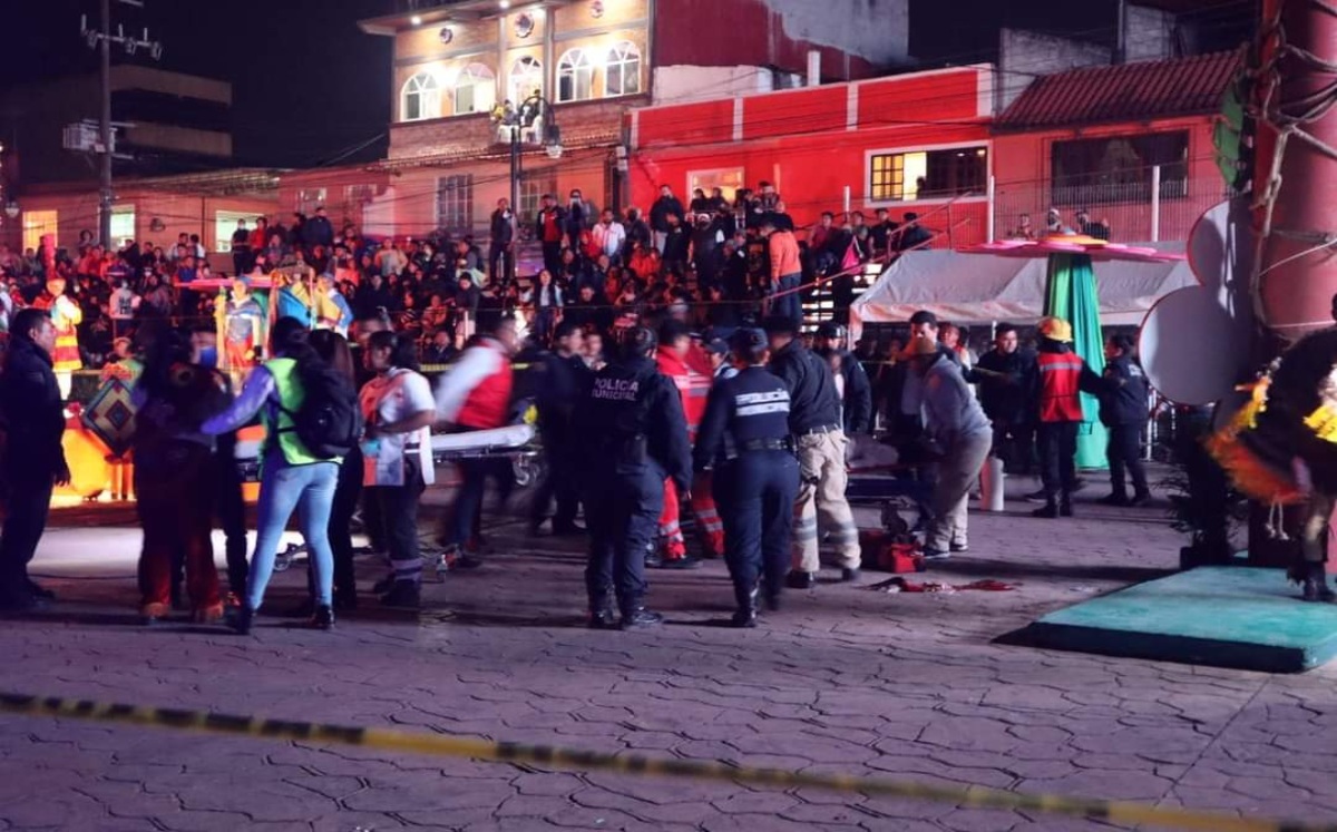 Muere joven durante presentación de Voladores | Especial