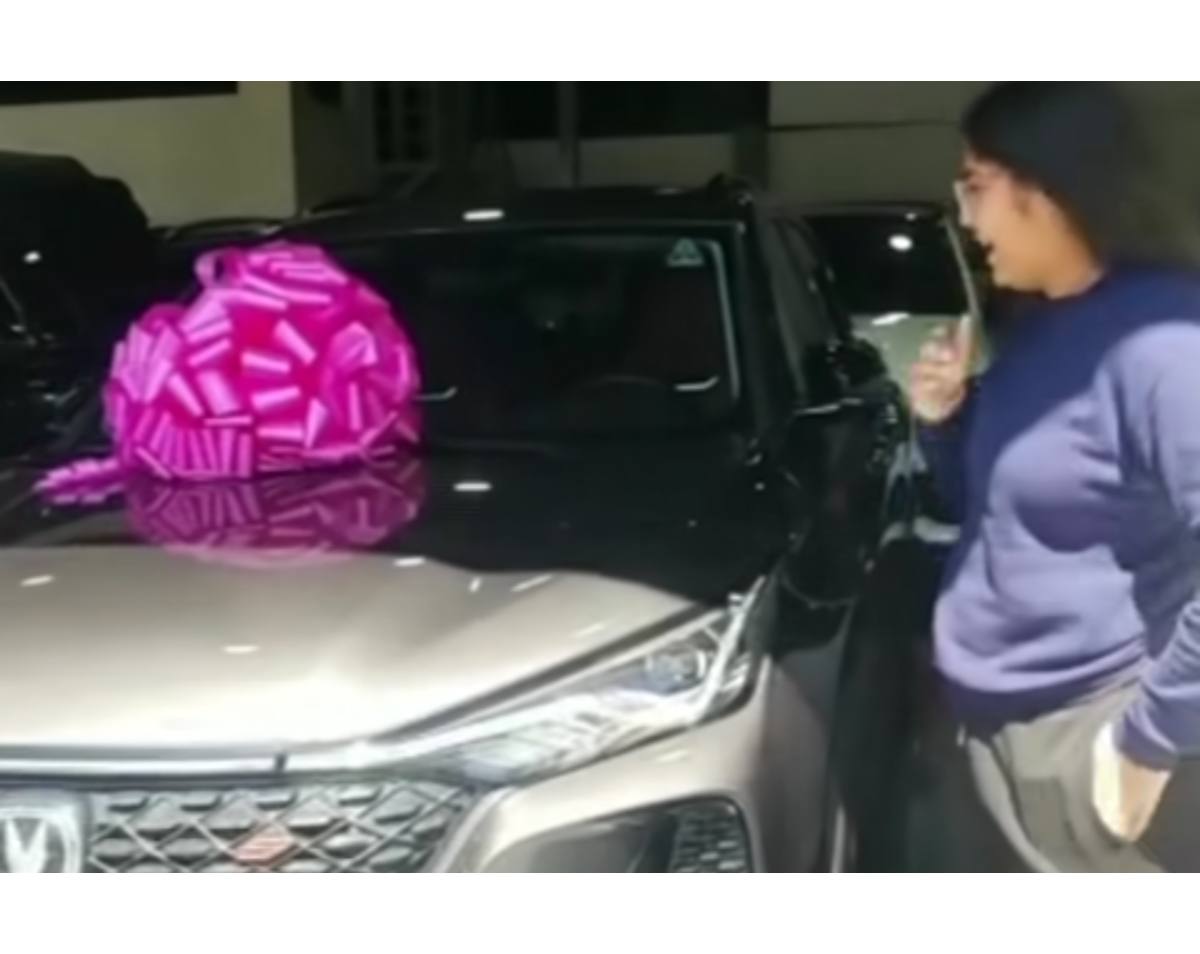 El regalo se realizó a Francheska Lizardo. | Karim Nader Abu Naba’a
