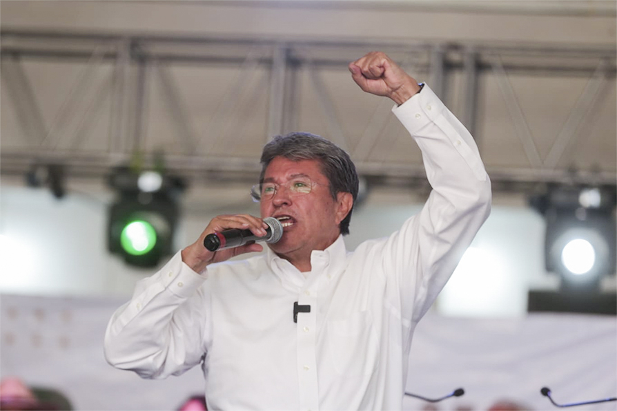 Ricardo Monreal afirmó que está listo para ganar la candidatura de Morena. | Jesús Quintanar